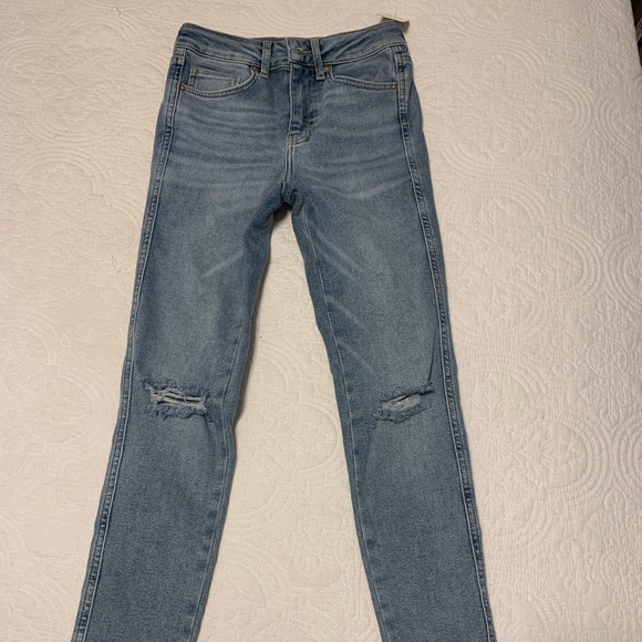 Free People Raw Hem Jeggings - Picture 4 of 5